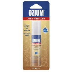 Ozium Pale Yellow Vanilla Scent Aerosol Spray Liquid Air Sanitizer 0.8 oz.