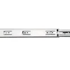 8400P 16 16" Full Extension Box or File Drawer Slide 2/pk - Zinc