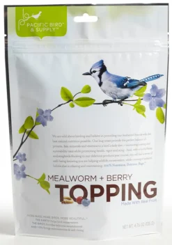 Pacific Bird & Supply Co Inc PB-0022 4.8 Oz Mealworm Berry Topping
