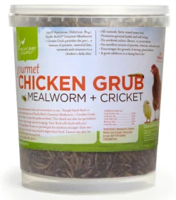 Pacific Bird & Supply Co Inc Pb-0050 14 Oz Gourmet Chicken Grub Mealworm