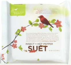 Pacific Bird & Supply Co Inc Pb-0024 12 Oz Hot Pepper Suet Cake
