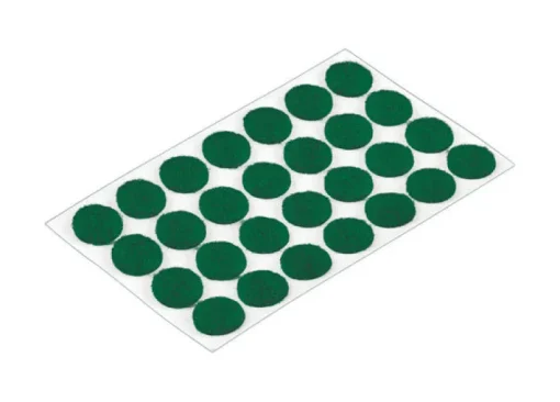 PAD FELT 3/8" GREEN28PK