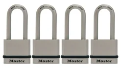 PADLOCK 1-3/4" SS 4PK
