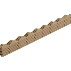 Palruf 1-1/4 in. W X 24 in. L Plastic Horizontal Closure Strips Beige