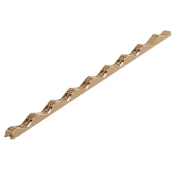 Palruf 1-1/4 in. W X 24 in. L Plastic Horizontal Closure Strips Beige