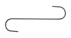 Panacea Black Steel 12 in. H S-Hook Extender Hook 2 pk