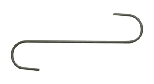 Panacea Black Steel 12 in. H S-Hook Extender Hook 2 pk