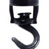 Panacea Black Steel 3-9/16 in. H Swivel Swag Hook 1 pk