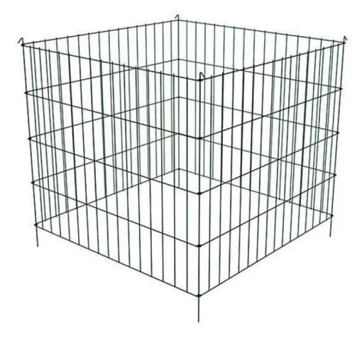 Panacea Green Steel 25 cu. ft. Capacity Compost Bin 30 H x 36 W x 36 D in.