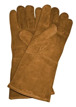 Panacea Unisex Indoor/Outdoor Fireplace Hearth Gloves Brown One Size Fits All 1 pair