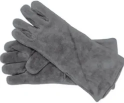 Panacea Unisex Indoor/Outdoor Fireplace Hearth Gloves Brown One Size Fits All 1 pair