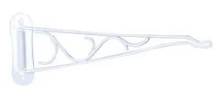 Panacea White Steel 10 in. H Swivel Plant Hook 1 pk