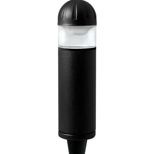 Paradise Black Low Voltage 20 watts Halogen Bollard Light 1 pk