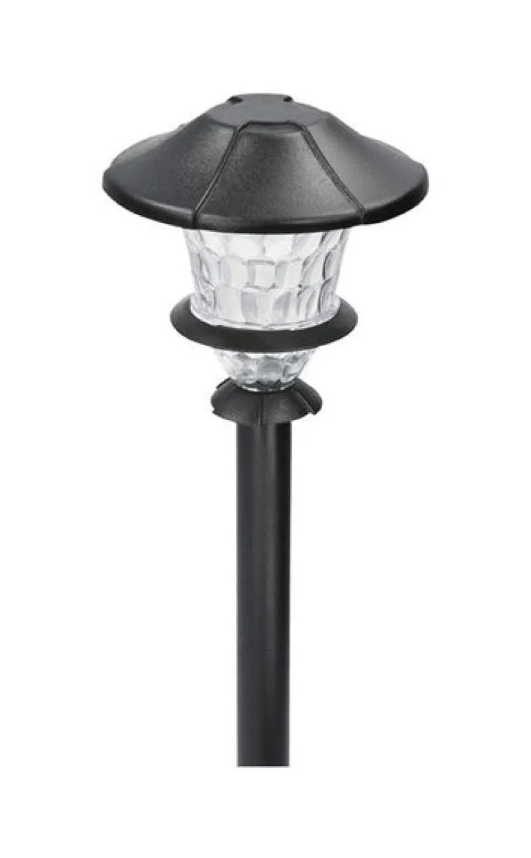 Paradise Black Low Voltage 0.3 W LED Pathway Light 1 pk
