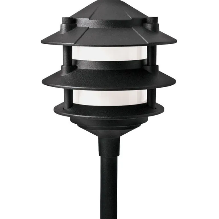 Paradise Black Low Voltage 11 W Incandescent Pathway Light 1 pk