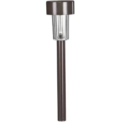Paradise GL28551BR24 9" Brown Solar 1 Lumen Light Pack (Pack of 24)