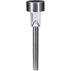 Paradise GL28551SS24 9" Stainless Steel Solar 1 Lumen Light Pack (Pack of 24)