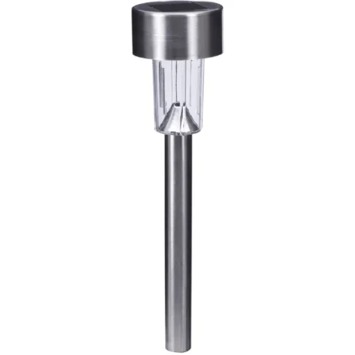 Paradise GL28551SS24 9" Stainless Steel Solar 1 Lumen Light Pack (Pack of 24)