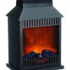 Paradise Lighting Black Metal Battery-Operated LED Flameless Lantern