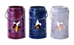 Paradise Lighting LED Metal Flameless Lantern Assorted (Pack of 24)