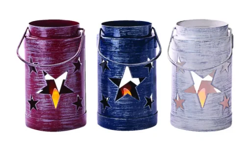 Paradise Lighting LED Metal Flameless Lantern Assorted (Pack of 24)