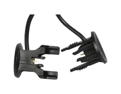 Paradise Plastic Black 12V Ergonomic Snap Fit Underground Clip Connector