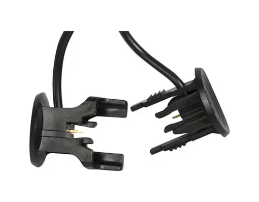 Paradise Plastic Black 12V Ergonomic Snap Fit Underground Clip Connector