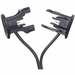 Paradise Plastic Black 12V Ergonomic Snap Fit Underground Clip Connector
