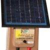 Parmak Electric Fence Charger, 30-Mile, Low Impedance, Solar Pak, 12-Volt Battery