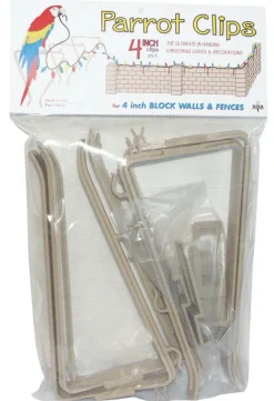 Parrot Clips 4 in. Brick Light Clips Accessory