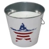 Patio Essentials U.S. Flag Candle Bucket For Mosquitoes/Other Flying Insects 18 oz. (Pack of 6)