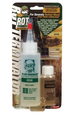 PC Products PC-Rot Terminator Amber Epoxy Wood Hardener 3.25 oz