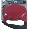 PDQ Red / Black Cotton/Nylon Dog Retractable Leash Medium/Large