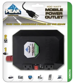 Peak 12 volt 400 watts 3 outlets Power Inverter