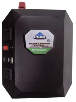 Peak 12 volt 800 watts 2 outlets Power Inverter