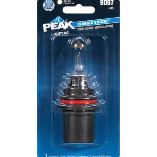 Peak Classic Vision Halogen High/Low Beam Automotive Bulb 9007 HB5