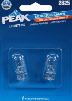 Peak Incandescent Indicator Miniature Automotive Bulb 2825