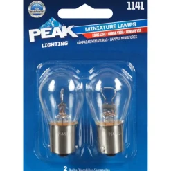 Peak Incandescent Parking/Stop/Tail/Turn Miniature Automotive Bulb 1141