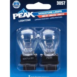 Peak Incandescent Parking/Stop/Tail/Turn Miniature Automotive Bulb 3057