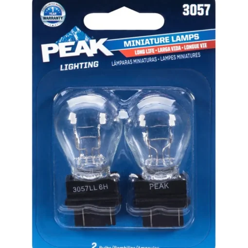 Peak Incandescent Parking/Stop/Tail/Turn Miniature Automotive Bulb 3057