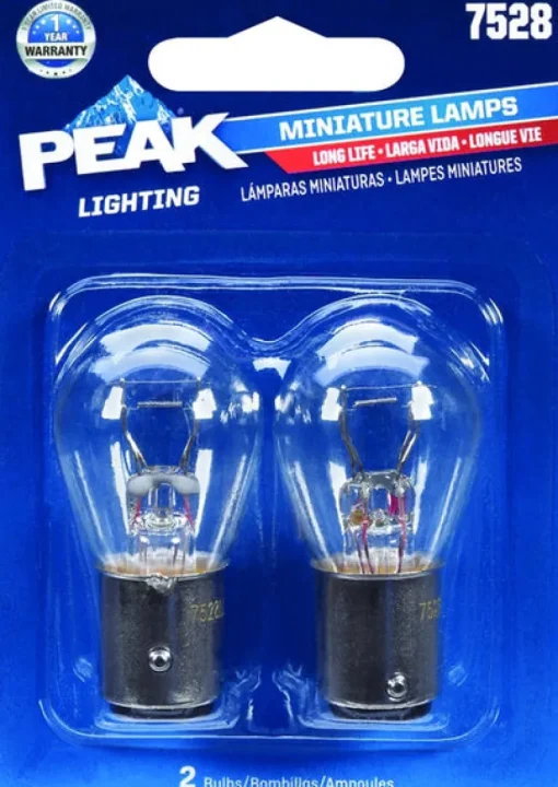 Peak Incandescent Parking/Stop/Tail/Turn Miniature Automotive Bulb 7528
