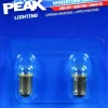 Peak Incandescent Parking/Side Marker/Turn Miniature Automotive Bulb 1445