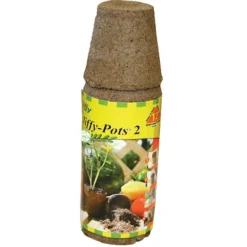 PEAT POTS BRN 2" 12PK