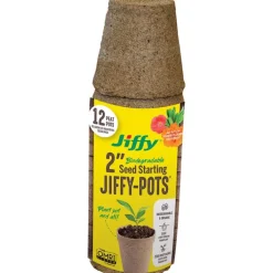 PEAT POTS BRN 2" 12PK