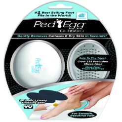 Ped Egg Power White As Seen On TV Foot File