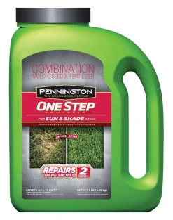 Pennington One Step Complete Mixed Sun or Shade Seed/Fertilizer/Mulch Repair Kit 5 lb