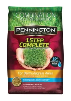 Pennington Seed 1-Step Complete, Smart Seed Bermuda Mulch , Seed And Fertilizer 6.25 Lb.