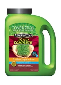 Pennington Seed 1-Step Complete, Smart Seed Bermuda Mulch , Seed And Fertilizer 3 Lb.