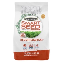 Pennington Smart Seed Bermuda Grass Full Sun Grass Seed and Fertilizer 8.75 lb