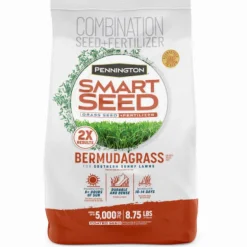 Pennington Smart Seed Bermuda Grass Full Sun Grass Seed and Fertilizer 8.75 lb